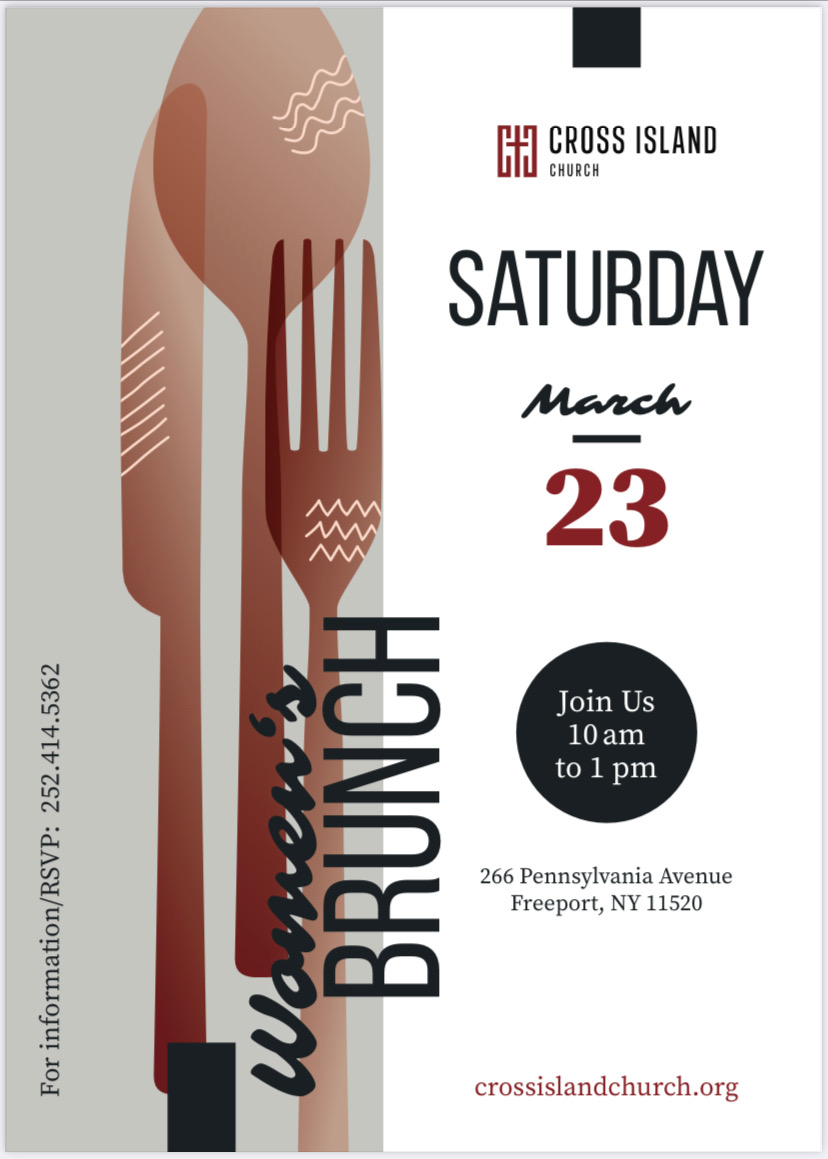 Women’s Brunch, March 23 @ 10am